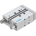 Festo Pneumatic Guided Cylinder 16mm Bore, 40 mm Stroke, Double Acting, Through Hole Mount, Wrought DFM-16-40-P-A-GF