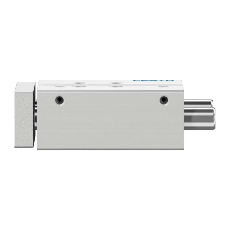 Festo Pneumatic Guided Cylinder 16mm Bore, 40 mm Stroke, Double Acting, Through Hole Mount, Wrought DFM-16-40-P-A-GF