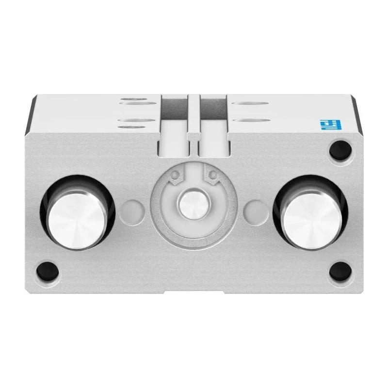Festo Pneumatic Guided Cylinder 16mm Bore Double Acting Through Hole Mount 10 bar Maximum Pressure DFM-16-50-P-A-GF