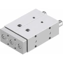 Festo Pneumatic Guided Cylinder 16mm Bore Double Acting Through Hole Mount 10 bar Maximum Pressure DFM-16-50-P-A-GF