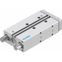 Festo Pneumatic Guided Cylinder 16mm Bore Double Acting Through Hole Mount 10 bar Pressure 0.8m/s Speed DFM-16-80-P-A-GF