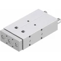 Festo Pneumatic Guided Cylinder 16mm Bore Double Acting Through Hole Mount 10 bar Pressure 0.8m/s Speed DFM-16-80-P-A-GF