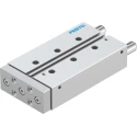Festo Pneumatic Guided Cylinder 20mm Bore 100mm Stroke Double Acting Through Hole Mount Elastomer DFM-20-100-P-A-GF