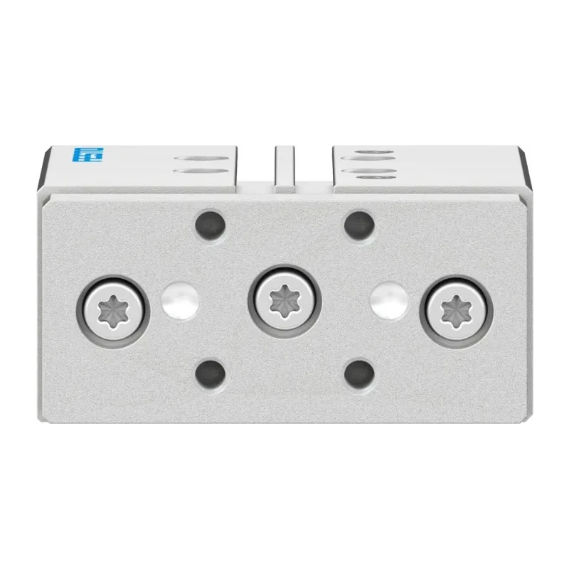 Festo Pneumatic Guided Cylinder Double Acting 16mm Bore 25mm Stroke Through Hole Mount DFM-16-25-P-A-GF
