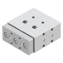 Festo Pneumatic Guided Cylinder Double Acting 16mm Bore 25mm Stroke Through Hole Mount DFM-16-25-P-A-GF
