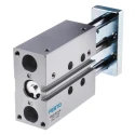 Festo Pneumatic Guided Cylinder 16mm Bore, DFM Series, 40 mm Stroke, Double Acting, Through Hole Mount DFM-16-40-P-A-KF