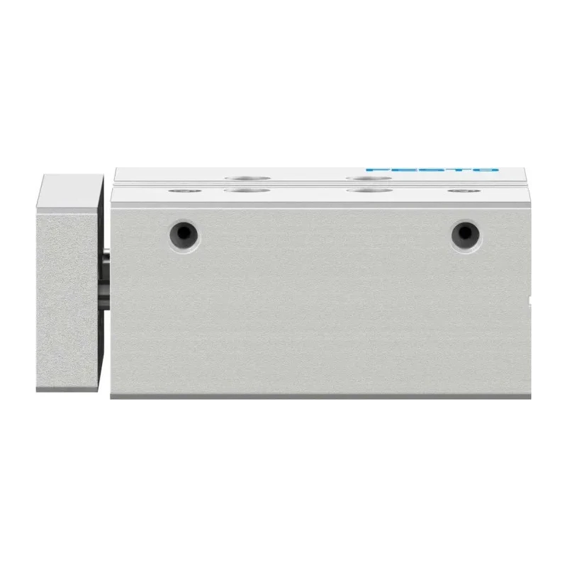 Festo Pneumatic Guided Cylinder 16mm Bore, 30mm Stroke, Double Acting, Elastomer Cushioning, Wrought DFM-16-30-P-A-GF
