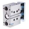 Festo Pneumatic Guided Cylinder 25 mm Bore Double Acting Through Hole Mount 10 bar Pressure Elastomer DFM-25-25-P-A-KF