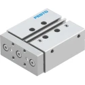 Festo Pneumatic Guided Cylinder 16mm Bore, 30mm Stroke, Double Acting, Elastomer Cushioning, Wrought DFM-16-30-P-A-GF