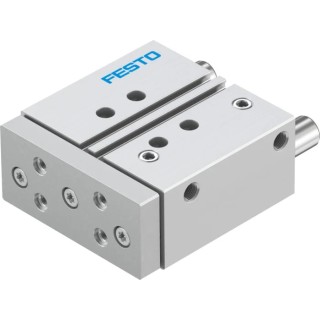 Festo Pneumatic Guided Cylinder 25mm Bore, 40mm Stroke, Double Acting, Stainless Steel Body, ISO Thread DFM-25-40-P-A-GF