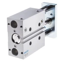 Festo Pneumatic Guided Cylinder 25mm Bore, 50 mm Stroke, Double Acting, DFM Series, Side Flat Mount DFM-25-50-P-A-GF