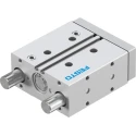 Festo Pneumatic Guided Cylinder 25mm Bore, 50 mm Stroke, Double Acting, DFM Series, Side Flat Mount DFM-25-50-P-A-GF