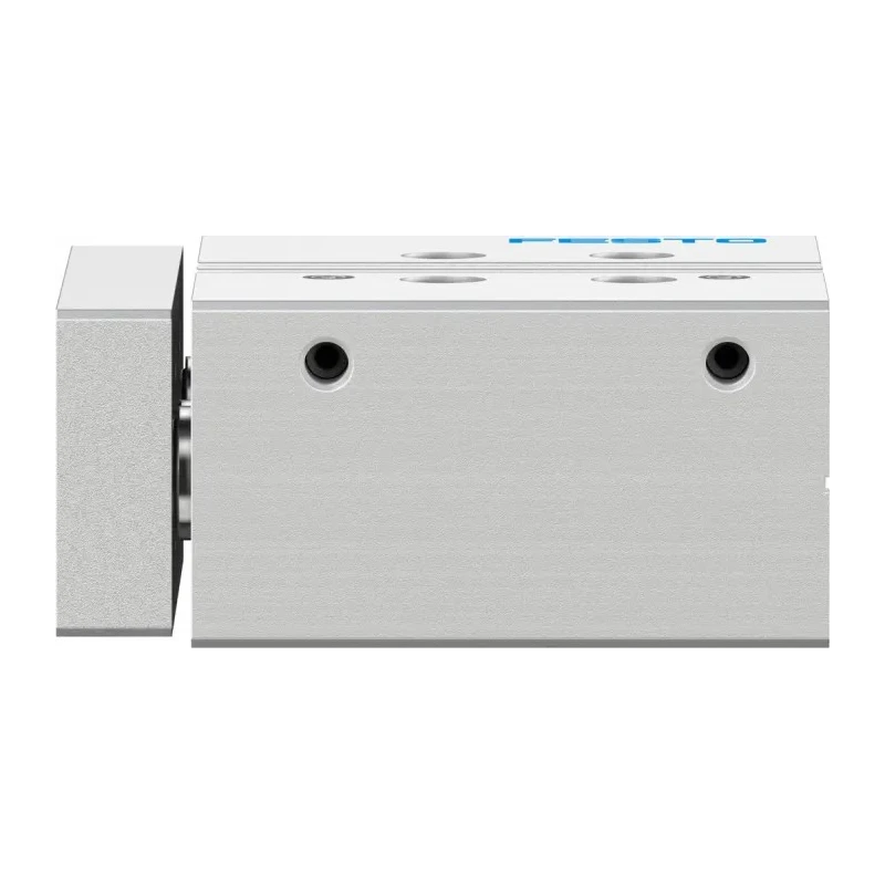 Festo Pneumatic Guided Cylinder 20mm Bore Double Acting Through Hole Mount 10 bar Maximum Operating Pressure DFM-20-25-P-A-GF