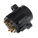 Neutrik Panel XLR Connector, Straight Orientation, Female, 6 Contacts, Gold over Nickel Plating, 50V Voltage NCJ9FI-S
