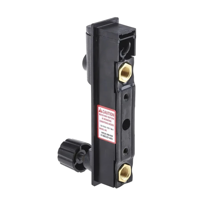 Key Instruments MR3000 Series Variable Area Flow Meter for Gas 2L/min Minimum, 30L/min Maximum Polycarbonate Housing MR3000