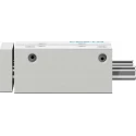 Festo Pneumatic Guided Cylinder 25mm Bore, Double Acting, 50mm Stroke, High Alloy Stainless Steel Body, DFM-25-50-P-A-KF