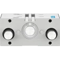 Festo Pneumatic Guided Cylinder 25mm Bore, Double Acting, 50mm Stroke, High Alloy Stainless Steel Body, DFM-25-50-P-A-KF