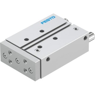 Festo Pneumatic Guided Cylinder 25mm Bore, 80mm Stroke, DFM Series, Double Acting, Through Hole Mount, 10 DFM-25-80-P-A-GF