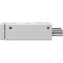 Festo Pneumatic Guided Cylinder 32mm Bore, Double Acting, Through Hole Mount, 100mm Stroke, DFM Series DFM-32-100-P-A-GF