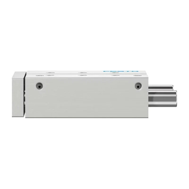 Festo Pneumatic Guided Cylinder 32mm Bore, Double Acting, Through Hole Mount, 100mm Stroke, DFM Series DFM-32-100-P-A-GF