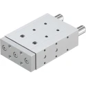 Festo Pneumatic Guided Cylinder 32mm Bore, Double Acting, Through Hole Mount, 100mm Stroke, DFM Series DFM-32-100-P-A-GF