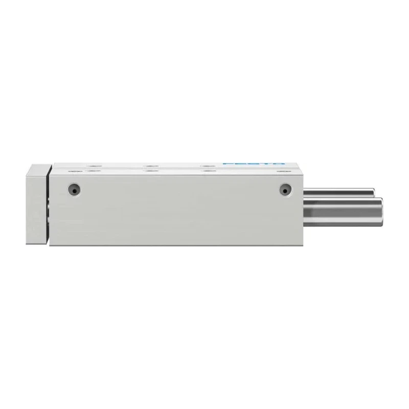 Festo Pneumatic Guided Cylinder 32mm Bore Double Acting Through Hole Mount, 10 bar Max Pressure, Elastomer DFM-32-125-P-A-GF