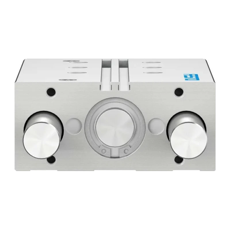 Festo Pneumatic Guided Cylinder 32mm Bore Double Acting Through Hole Mount, 10 bar Max Pressure, Elastomer DFM-32-125-P-A-GF