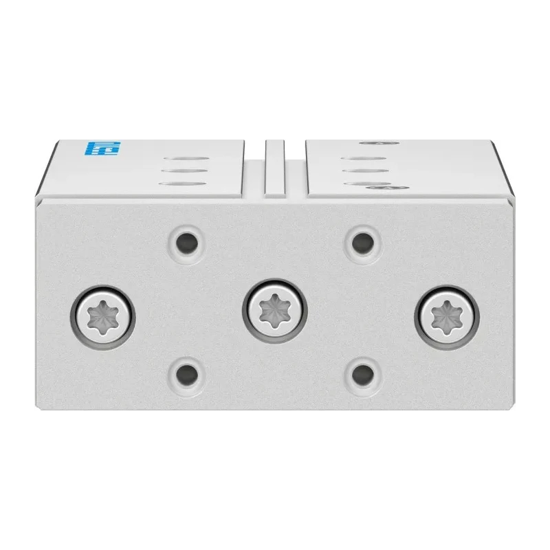 Festo Pneumatic Guided Cylinder 32mm Bore Double Acting Through Hole Mount, 10 bar Max Pressure, Elastomer DFM-32-125-P-A-GF