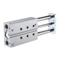 Festo Pneumatic Guided Cylinder 32mm Bore Double Acting Through Hole Mount, 10 bar Max Pressure, Elastomer DFM-32-125-P-A-GF