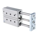 Festo Pneumatic Guided Cylinder DFM Series Double Acting 40mm Bore 100mm Stroke DFM-40-100-P-A-KF