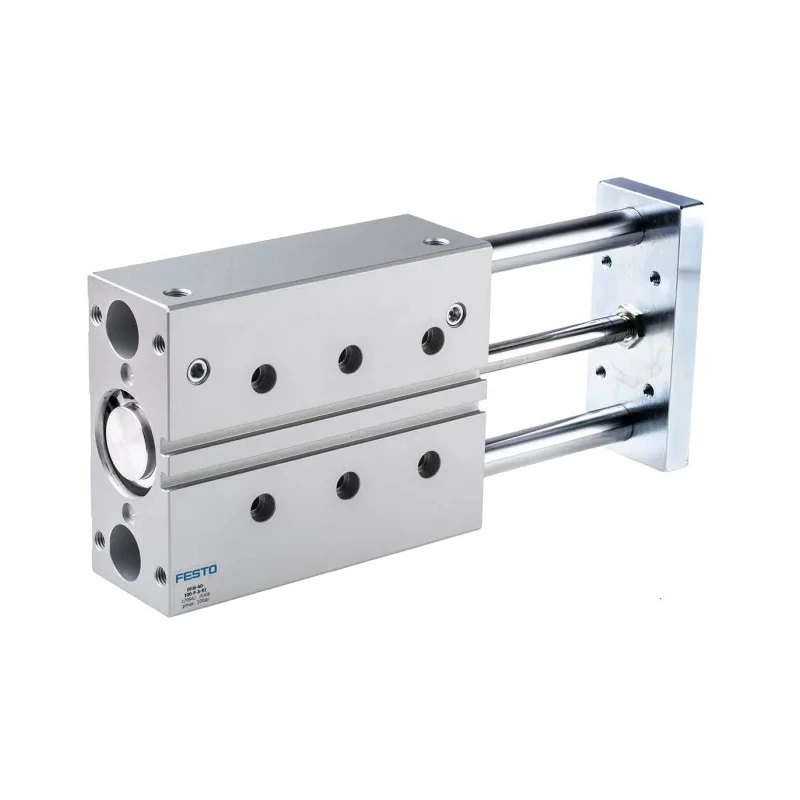 Festo Pneumatic Guided Cylinder DFM Series Double Acting 40mm Bore 100mm Stroke DFM-40-100-P-A-KF
