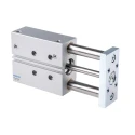 Festo Pneumatic Guided Cylinder Double Acting 32mm Bore 80mm Stroke Length DFM-32-80-P-A-GF