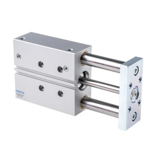 Festo Pneumatic Guided Cylinder Double Acting 32mm Bore 80mm Stroke Length DFM-32-80-P-A-GF