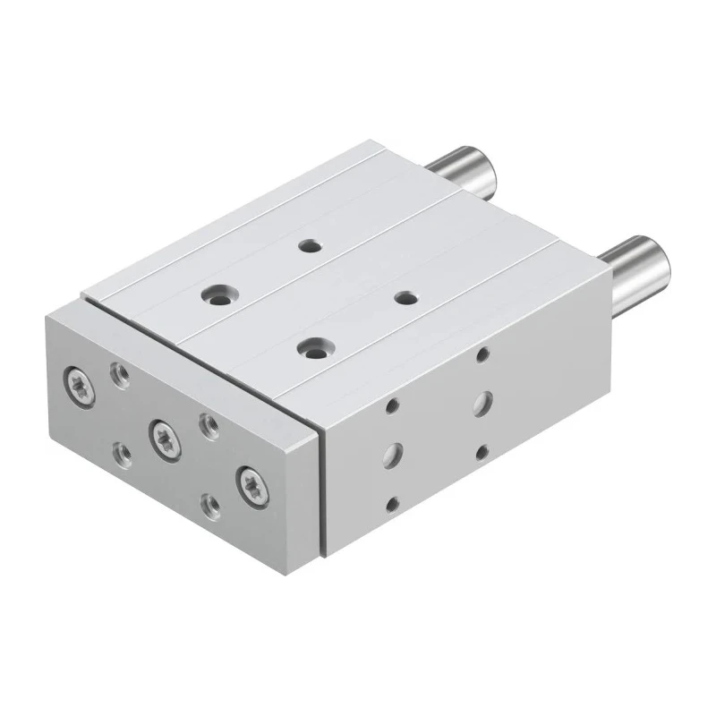 Festo Pneumatic Guided Cylinder Double Acting 32mm Bore 80mm Stroke Length DFM-32-80-P-A-GF