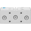 Festo Pneumatic Guided Cylinder Double Acting 32mm Bore 80mm Stroke Length DFM-32-80-P-A-GF