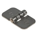 Savigny Stainless Steel Butt Hinge with Fixed Pin, Screw Fixing, 20 mm x 34 mm x 1.5 mm 40447 AIB