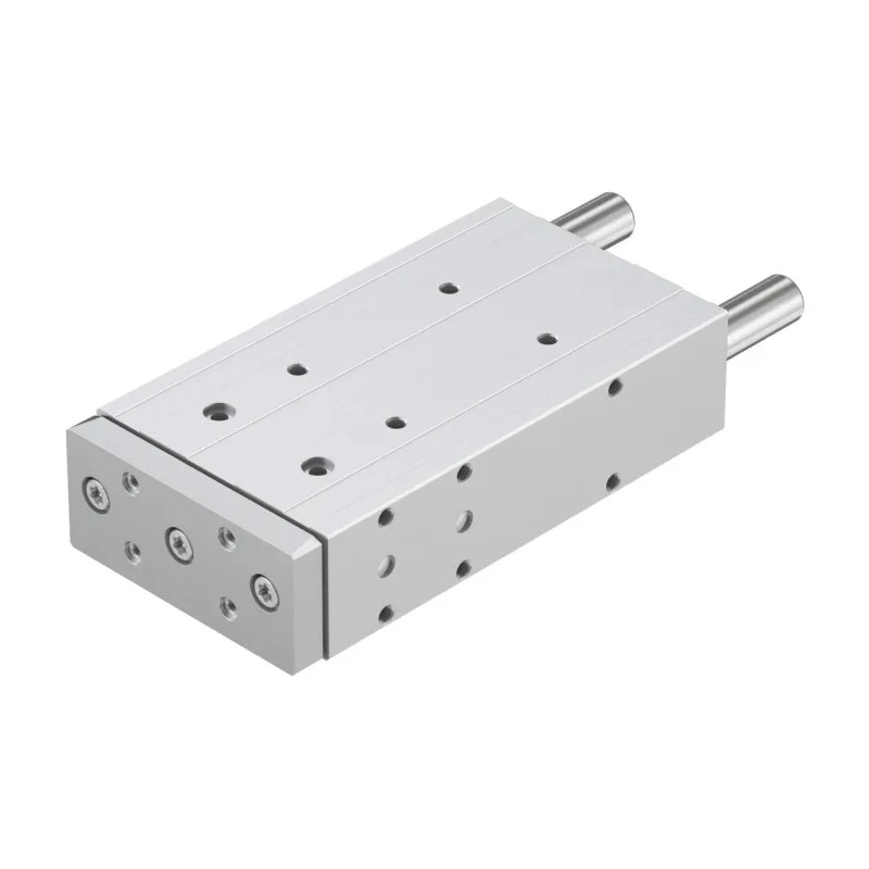 Festo Pneumatic Guided Cylinder 40mm Bore 160mm Stroke Double Acting Elastomer Cushioning DFM Series DFM-40-160-P-A-GF