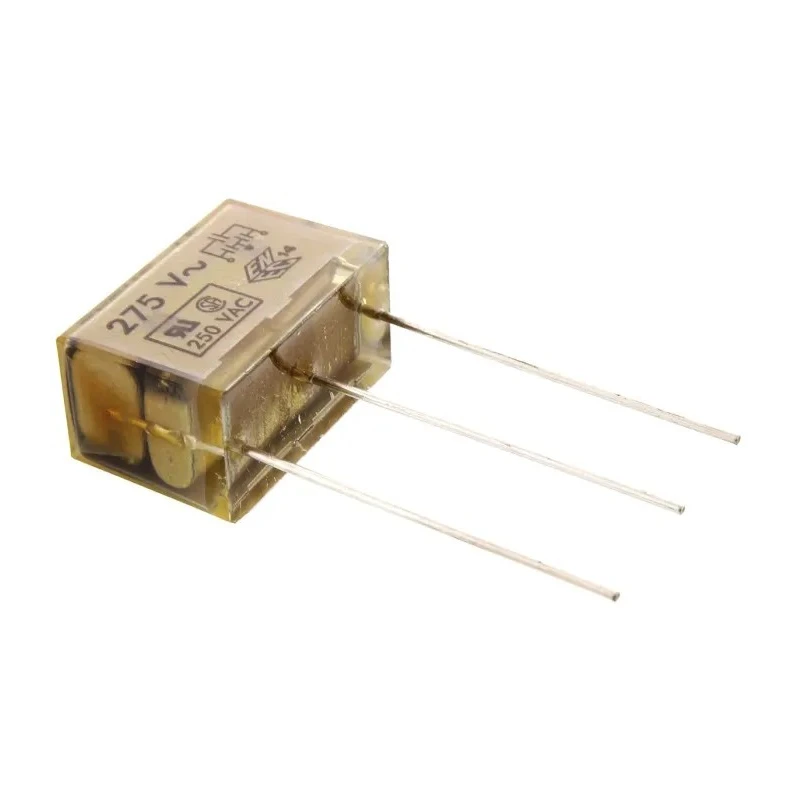 KEMET Paper Capacitor X2 + 2xY2 100nF 275V AC 275V DC Through Hole PZB300