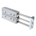 Festo Pneumatic Guided Cylinder 40mm Bore 200mm Stroke Double Acting Anodised Aluminium DFM-40-200-P-A-KF