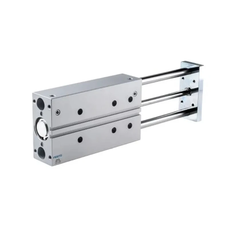 Festo Pneumatic Guided Cylinder 40mm Bore 200mm Stroke Double Acting Anodised Aluminium DFM-40-200-P-A-KF