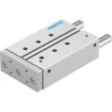 Festo Pneumatic Guided Cylinder 40mm Bore, 125mm Stroke, Double Acting, Through Hole Mount, NBR Body DFM-40-125-P-A-GF