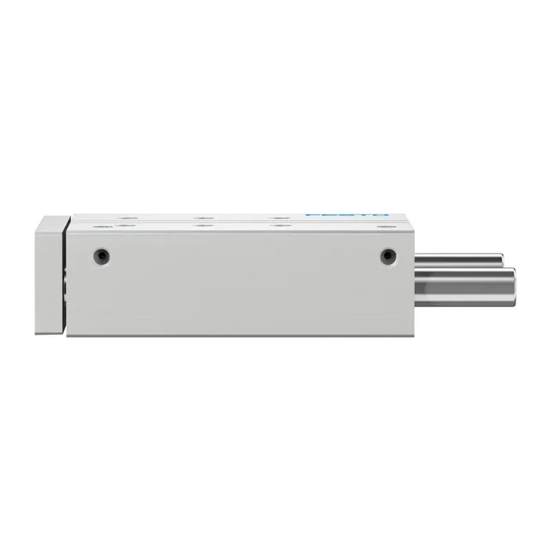 Festo Pneumatic Guided Cylinder 40mm Bore, 125mm Stroke, Double Acting, Through Hole Mount, NBR Body DFM-40-125-P-A-GF