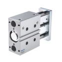Festo Pneumatic Guided Cylinder DFM Series 40mm Bore 50mm Stroke Double Acting Through Hole Mount DFM-40-50-P-A-GF