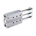 Festo Pneumatic Guided Cylinder 40mm Bore, 125 mm Stroke, Double Acting, Elastomer Cushioning, Anodised DFM-40-125-P-A-KF