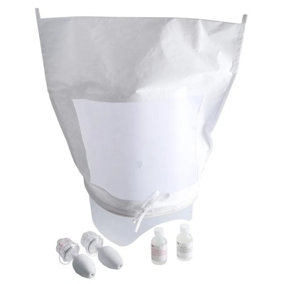 3M FT10 Sweet Kit Respirator Fit Testing Kit with 55ml Sweet Fit Test Solution, Hood & Collar, Nebulisers - FT10