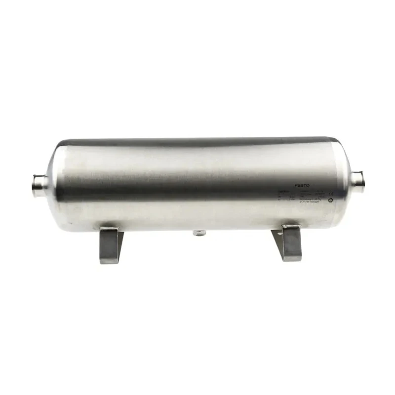Festo Air Reservoir 20L Volume, G1 Port Size, CRVZS Series, 16 bar Maximum Pressure, High Alloy Stainless Steel CRVZS-20