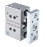 Festo Pneumatic Guided Cylinder DFM Series 40mm Bore 25mm Stroke Double Acting Through Hole Mount DFM-40-25-P-A-KF