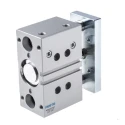 Festo Pneumatic Guided Cylinder DFM Series 40mm Bore 25mm Stroke Double Acting Through Hole Mount DFM-40-25-P-A-KF