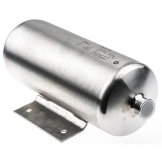 Festo Air Reservoir 2L Volume, G 1/2 Port, High Alloy Stainless Steel, 16 Bar Maximum Pressure CRVZS-2