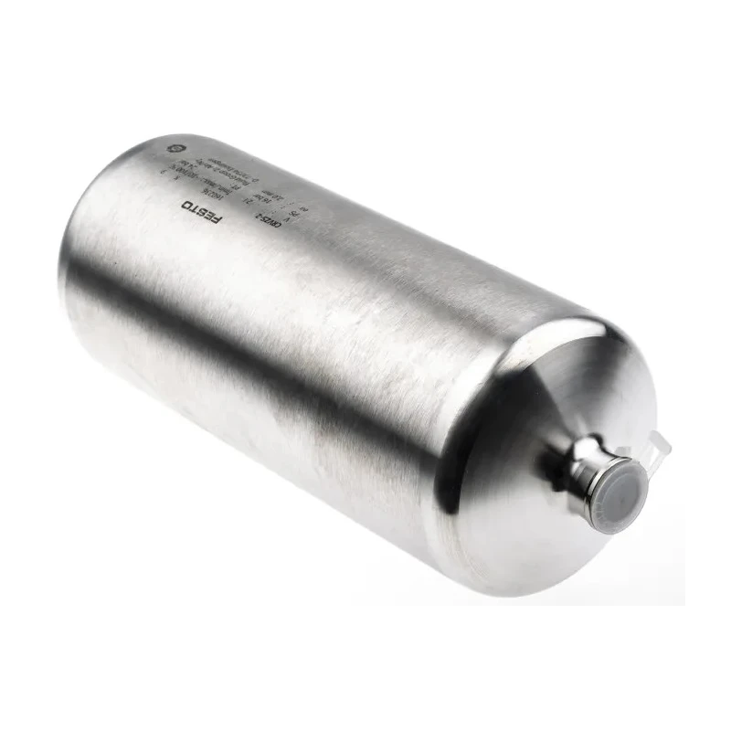 Festo Air Reservoir 2L Volume, G 1/2 Port, High Alloy Stainless Steel, 16 Bar Maximum Pressure CRVZS-2